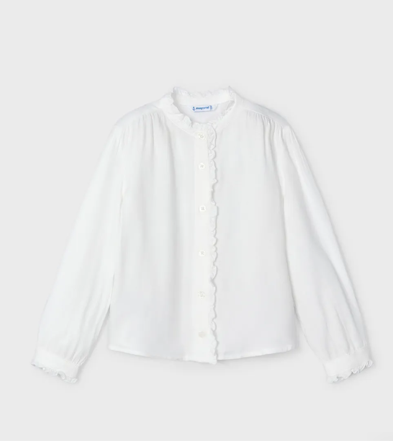 Mayoral : white girl blouse