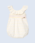 PAZ RODRIGUEZ: “BICO” Girls Pastel Dot Romper