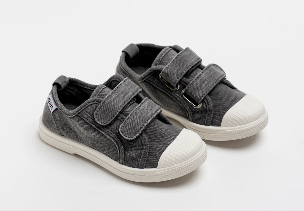 CHUS : Boys Blake Grey Velcro Sneakers