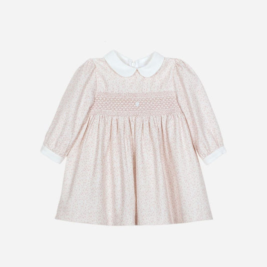 PATACHOU: PINK LEAF DRESS