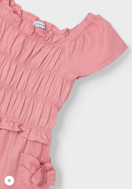 MAYORAL: CORAL   PULL UP ROMPER