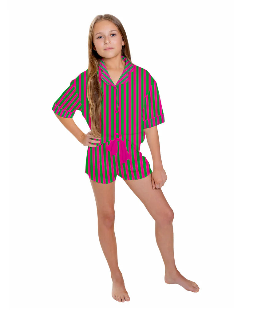 Sunshine Society : Watermelon Short Sleeve Short Set