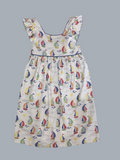 CLAIRE & CHARLIE : SAILBOATS - SUNDRESS W/ RUFFLE