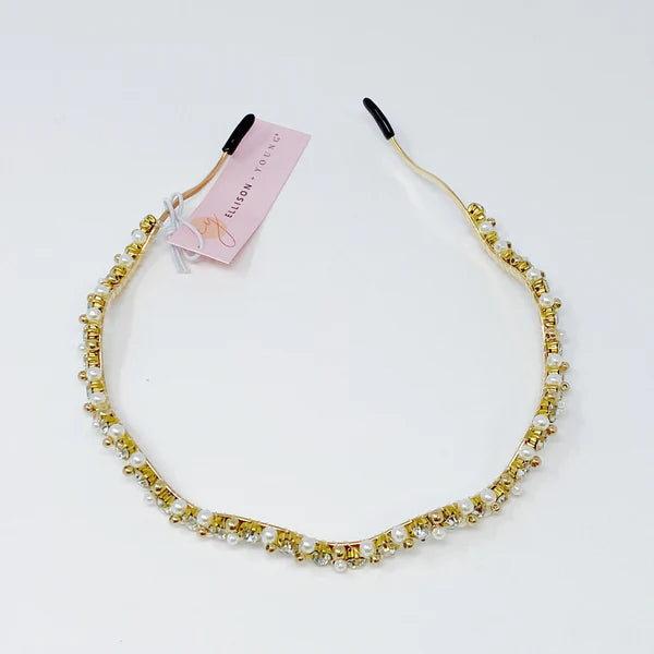 ELLISON+YOUNG: BEDAZZLED CRYSTAL HEADBAND