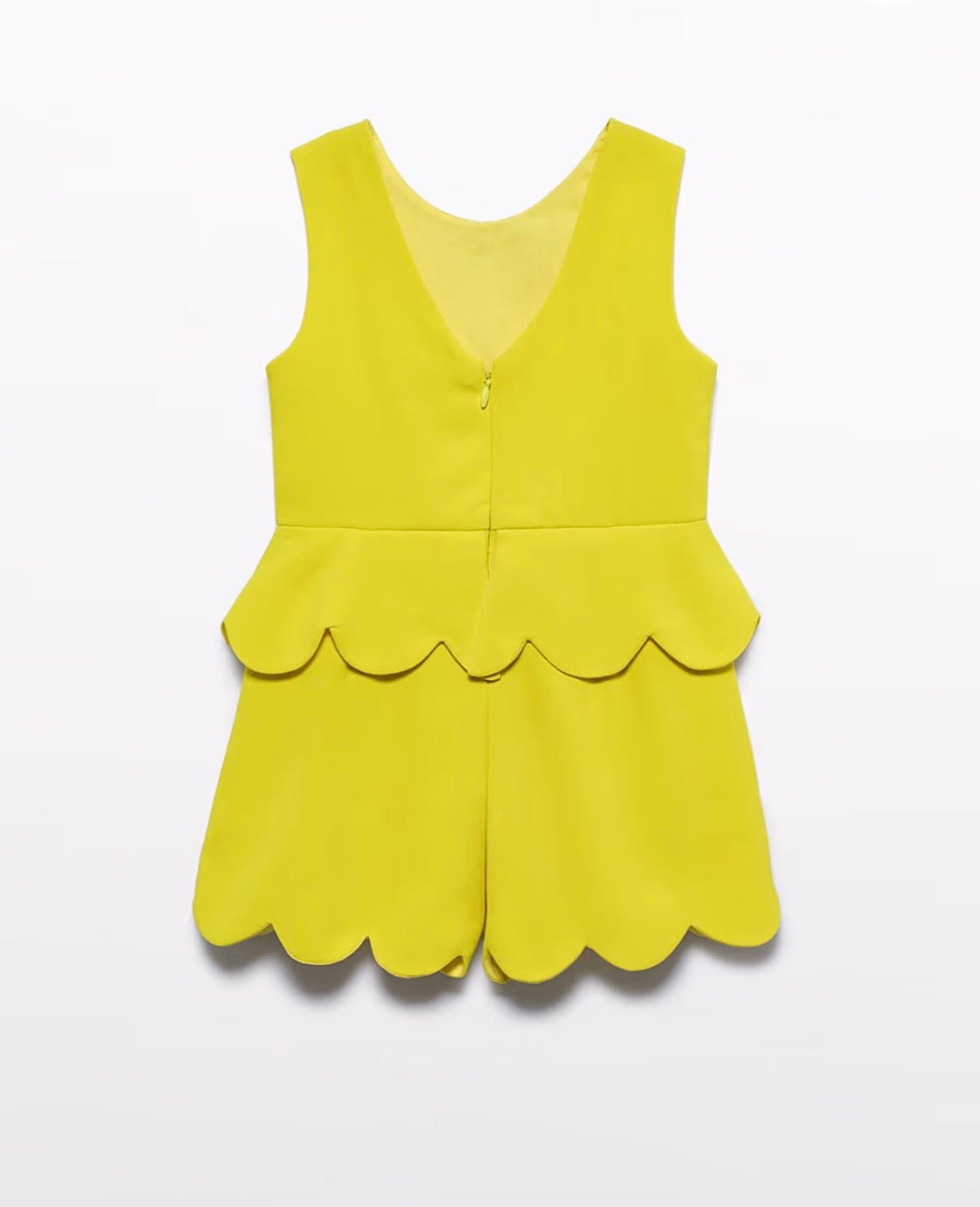 ABEL & LULA : Short Crepe Jumpsuit 3D Flower
