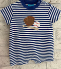 Claire & Charlie Boys Baseball Trio with Royal Blue Stripes