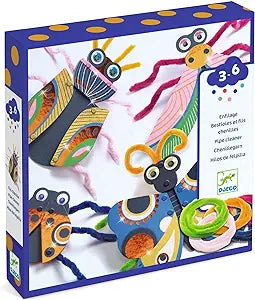 DJECO: LPA 3D Collage Fuzzy Bugs