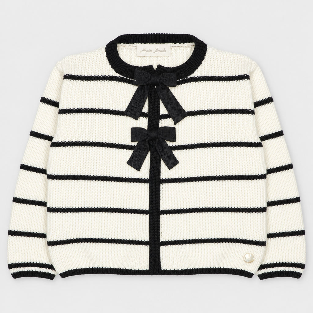Martin Aranda : Cardigan Stripes in Sweater Knit Cotton