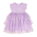 SWEET WINK: LILAC STAR AND MOON HALLOWEEN TUTU DRESS