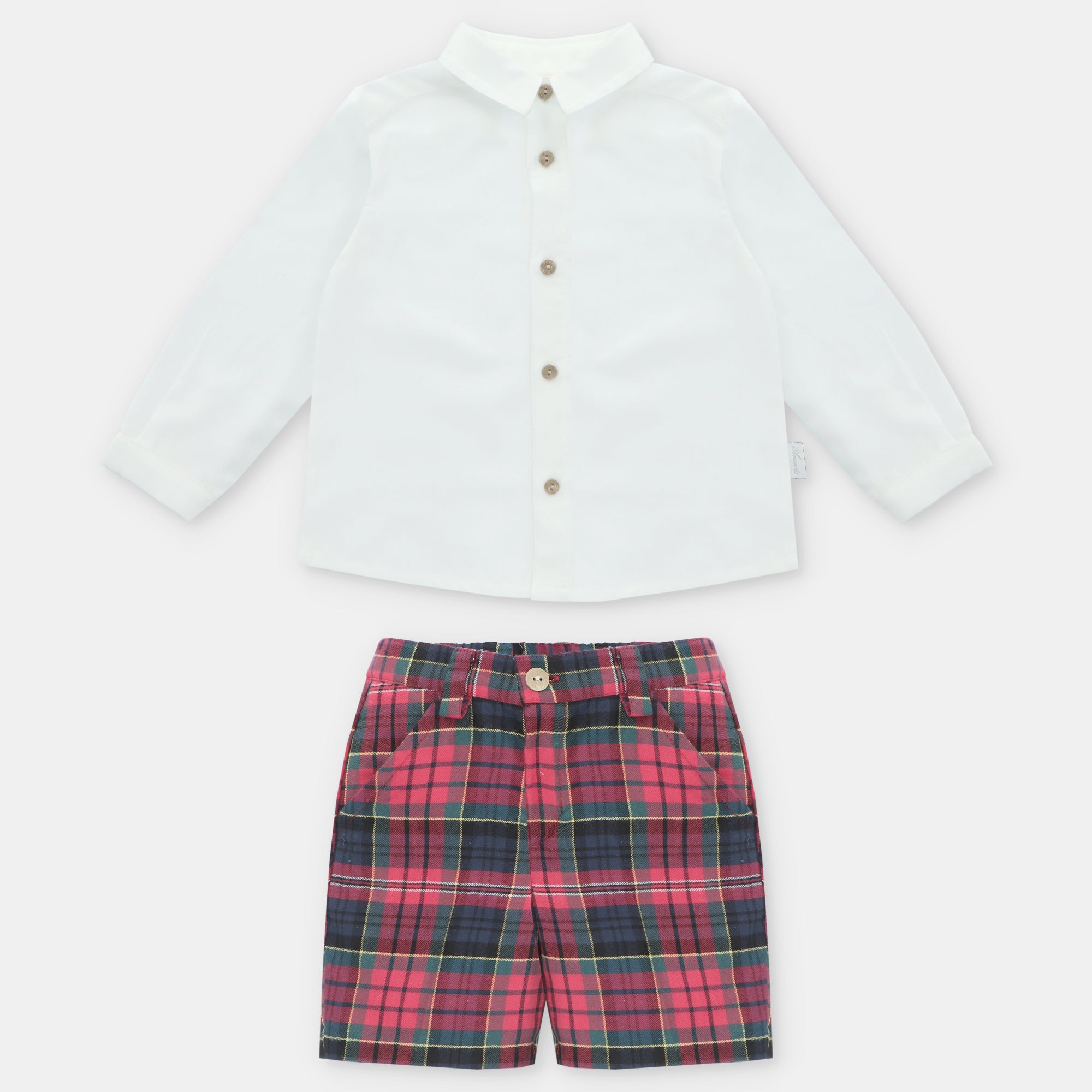 Martin Aranda : Boys Shirt & Pants Woven Manchester