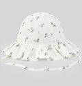 PAZ RODRIGUEZ: “ POMBA” Cream with Berries Printed Hat