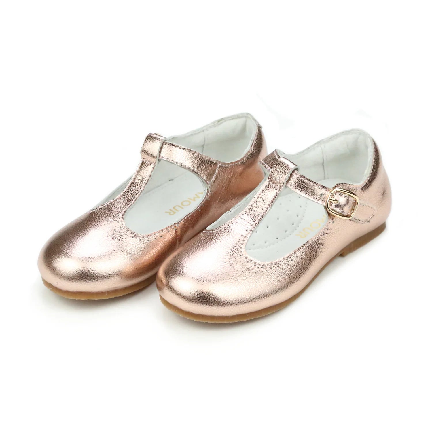 L'AMOUR: Eleanor T-strap flat