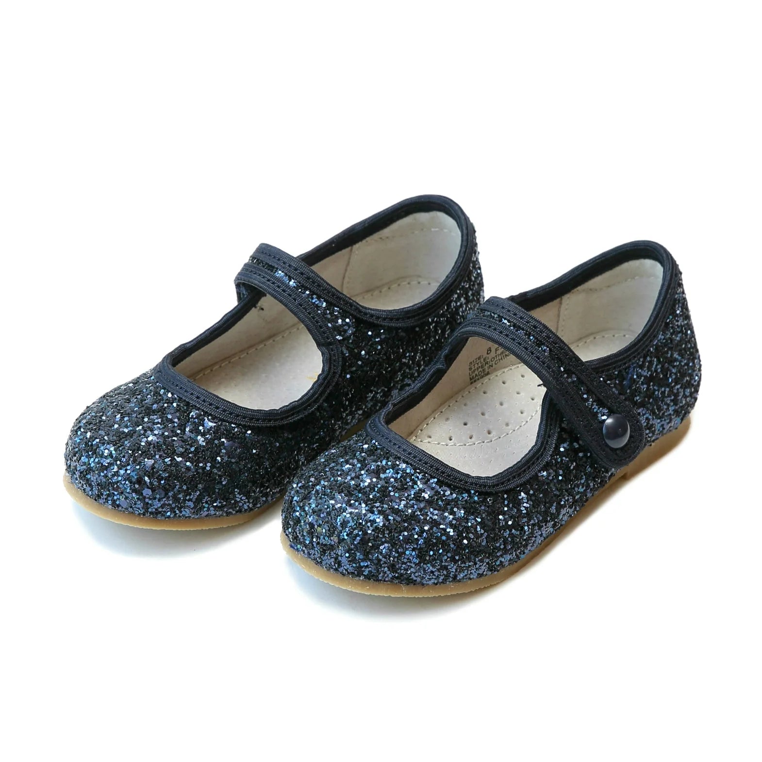 L'AMOUR: SPARKLY BLUE SHOES