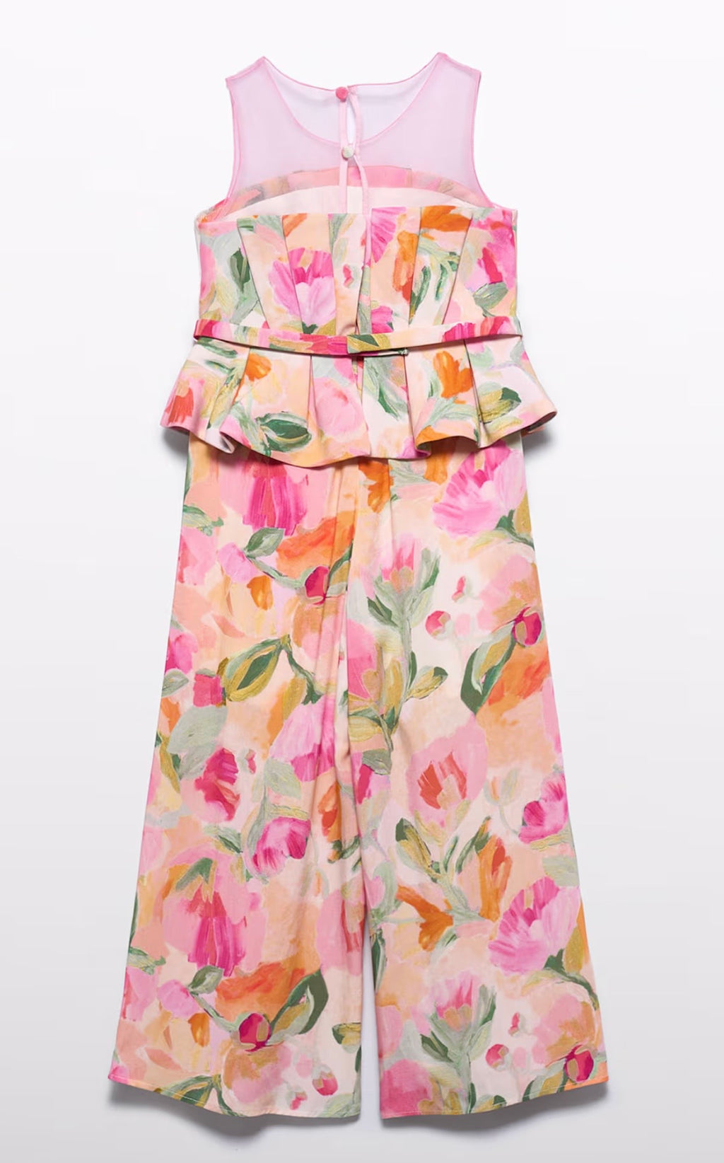 ABEL & LULA : Long Printed Viscose Jumpsuit