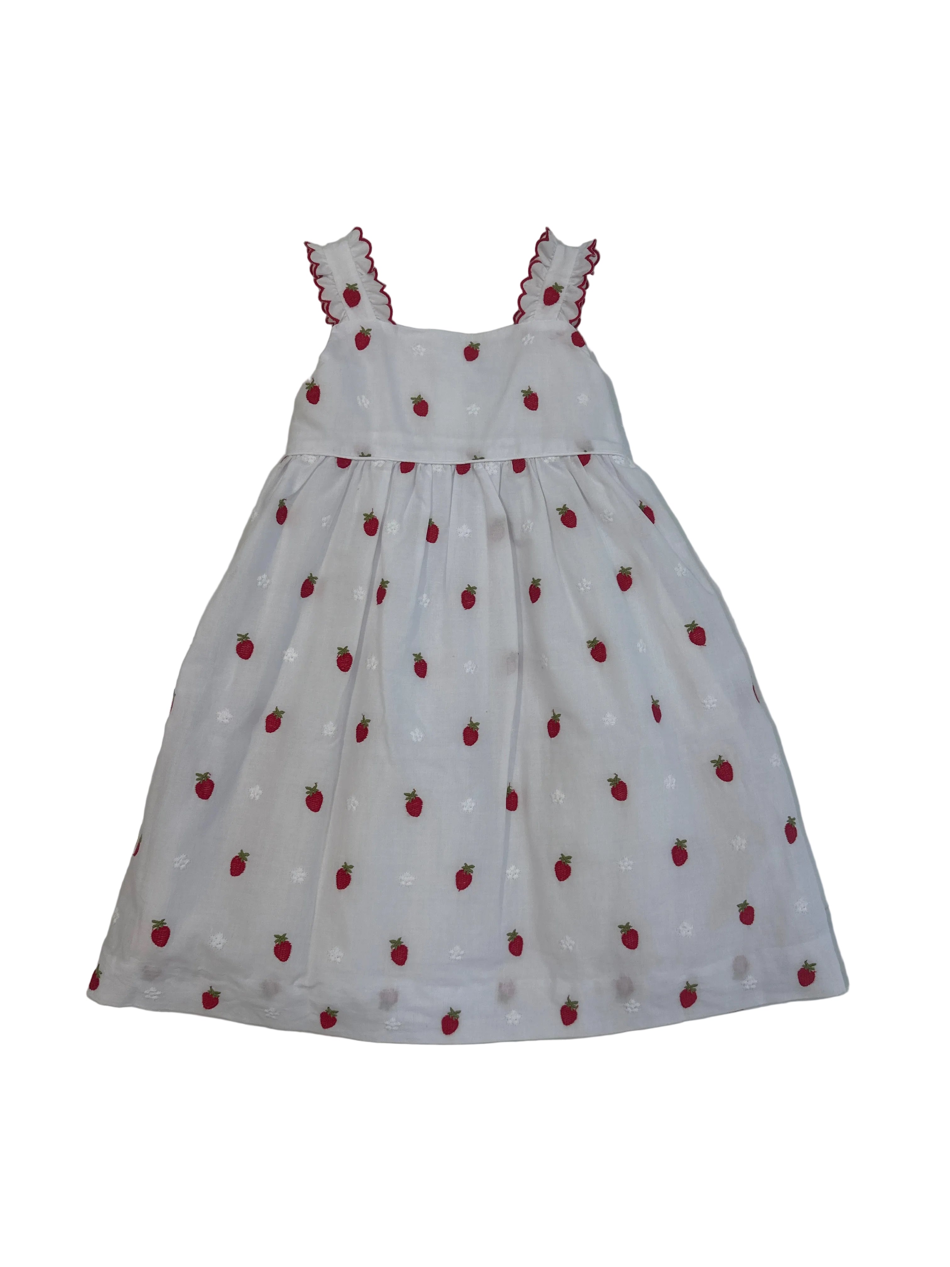 Casero & Associates: Strawberries Red Dress