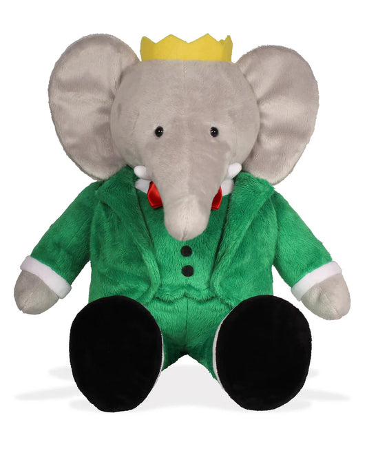 YATTOY: Classic Seatted Babar 9.5'' Soft Toy