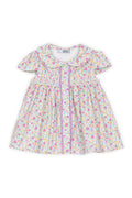 DK: Lilac Button Floral Dress