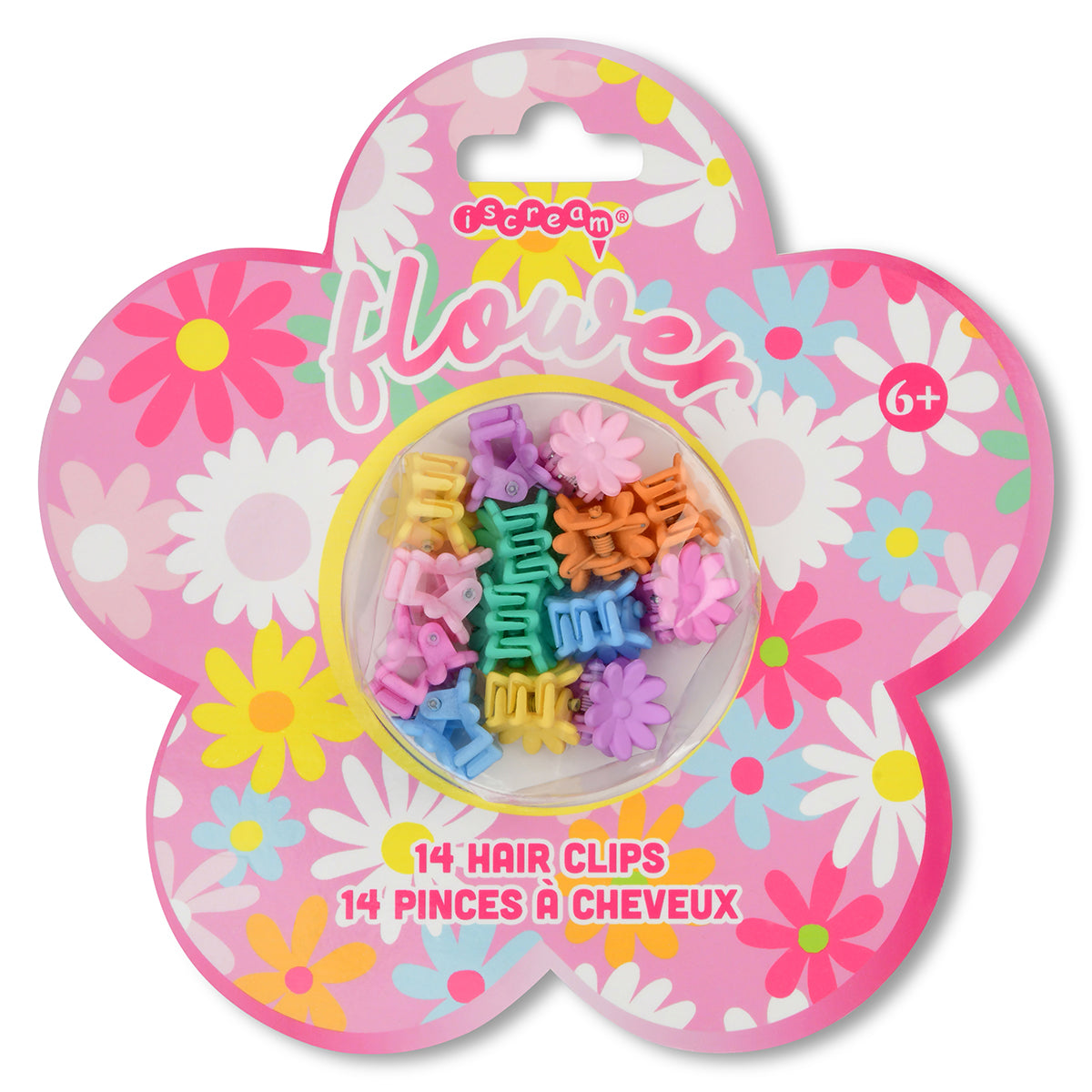 ISCREAM: FLOWER POWER HAIR CLIPS