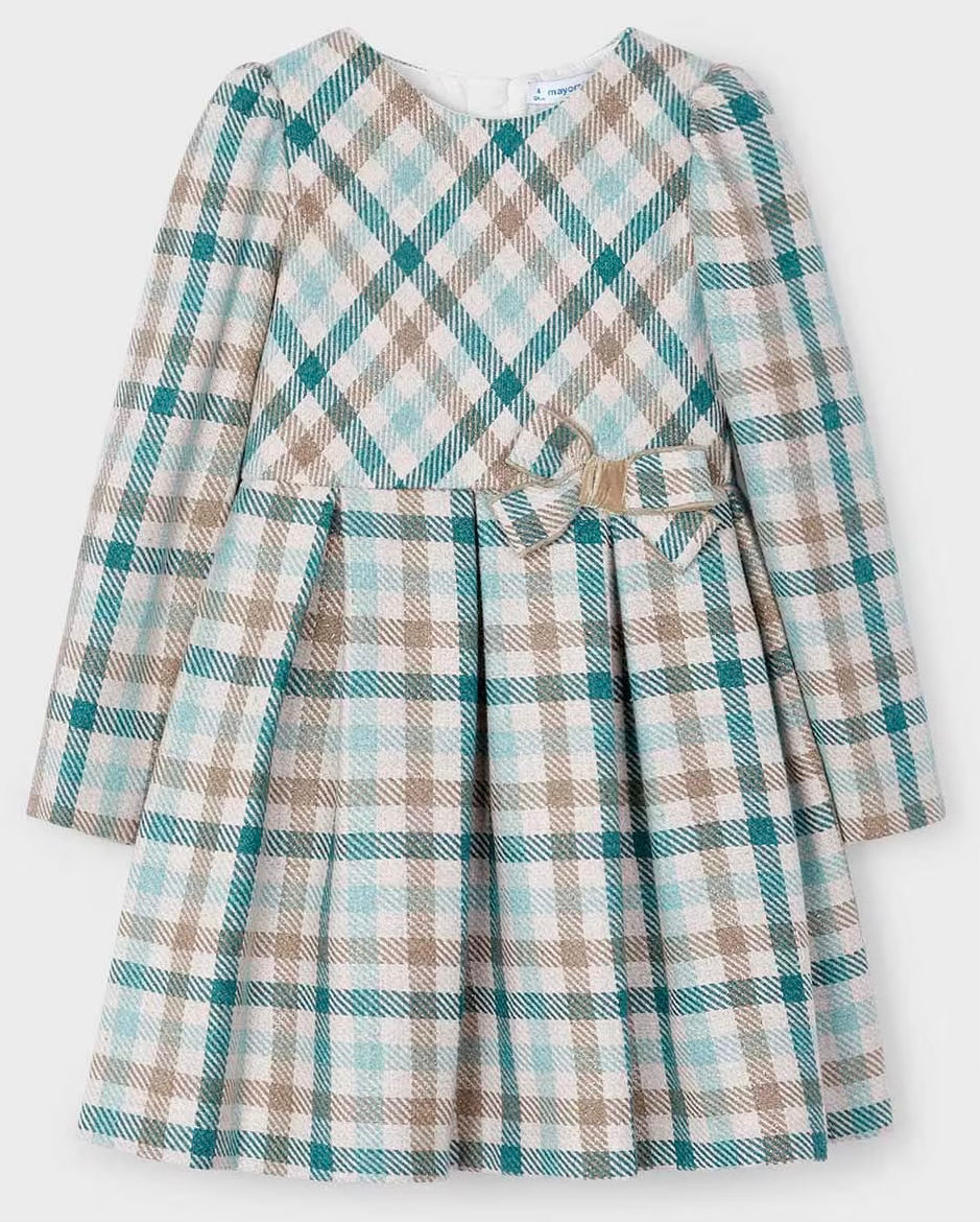 MAYORAL: Plaid dress