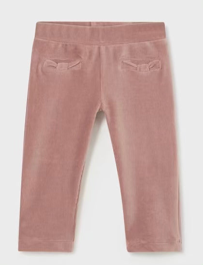 MAYORAL: Basic cord knit trousers