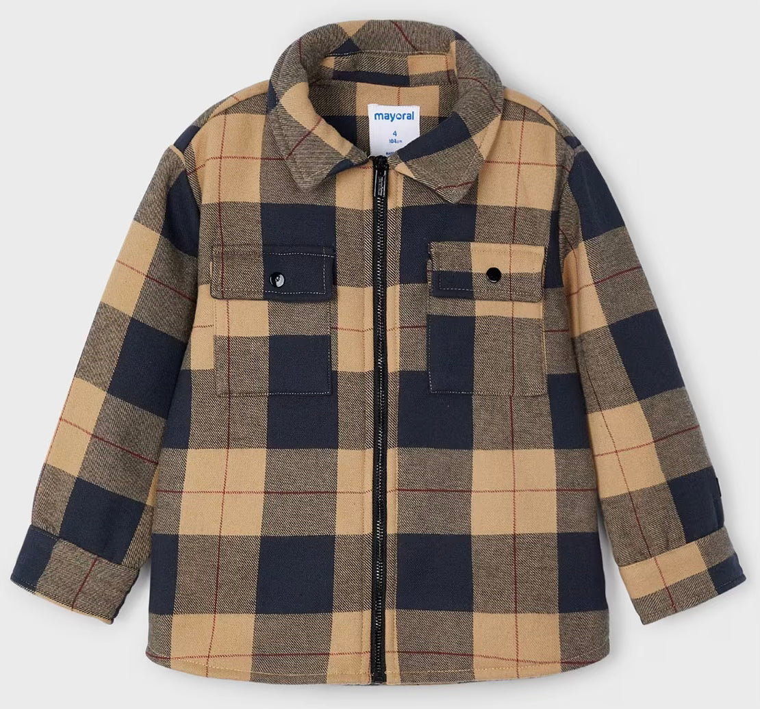 MAYORAL: BOYS CHECKERED JACKET