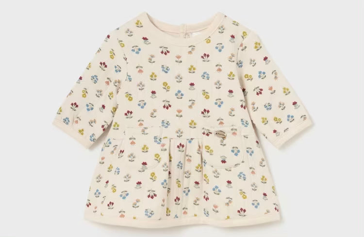 MAYORAL: FLORAL KNIT DRESS