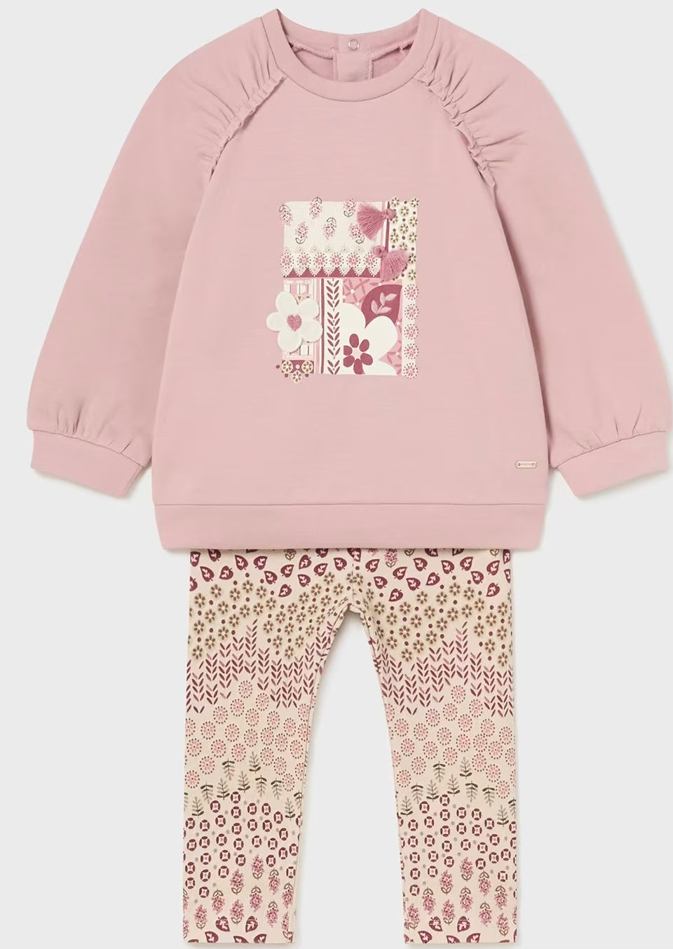 MAYORAL: pullover and leggins set