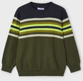 MAYORAL : Boys Striped Knit Long Sleeve