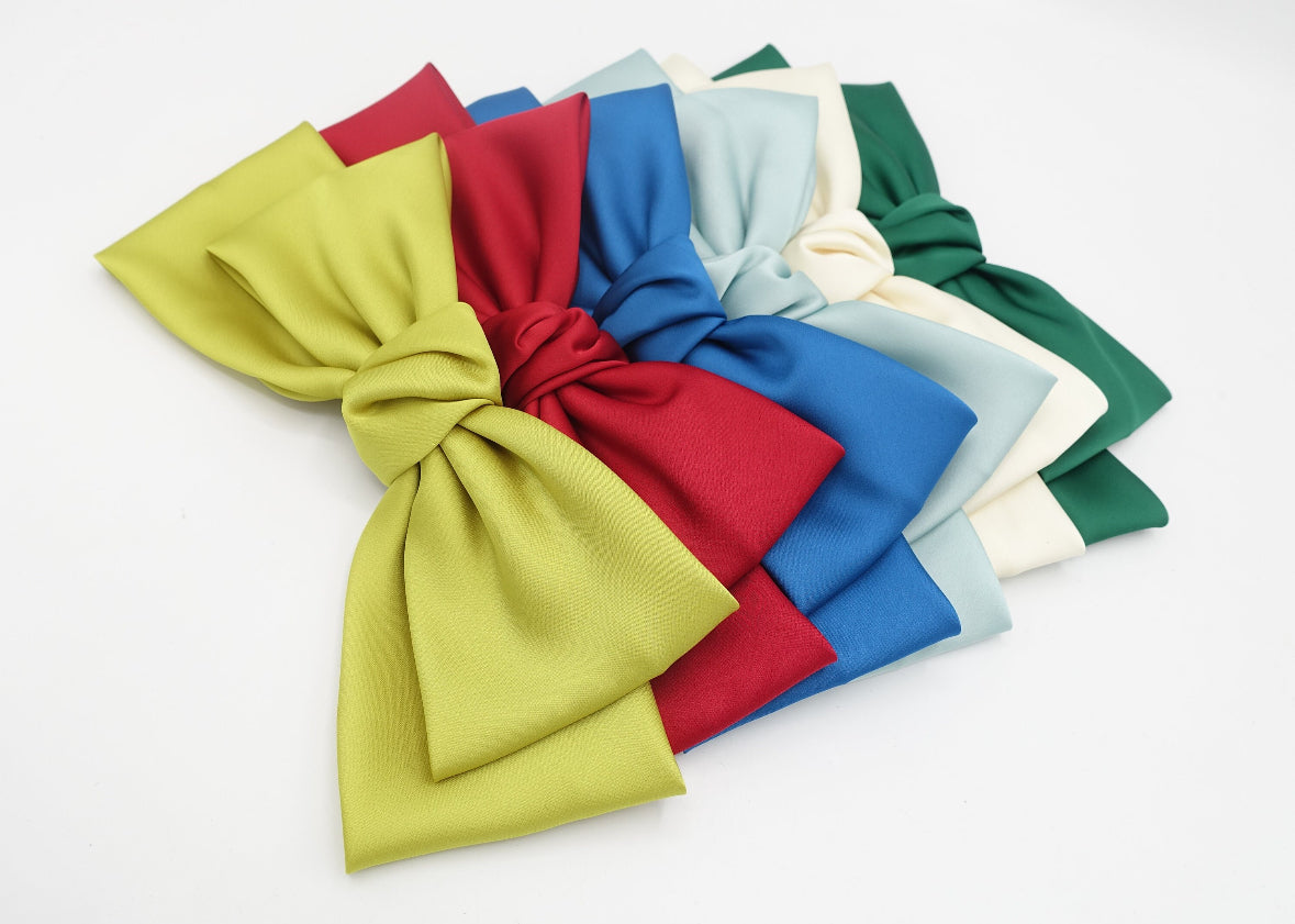 Texas Satin Hair Bow
