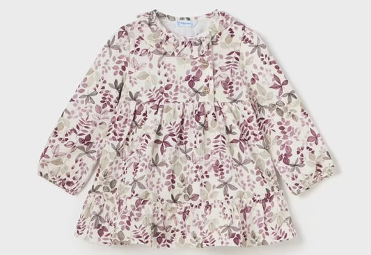 MAYORAL: 2914 PRINTED LEAF DRESS