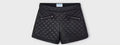 MAYORAL : GIRLS BLACK LEATHER SHORTS