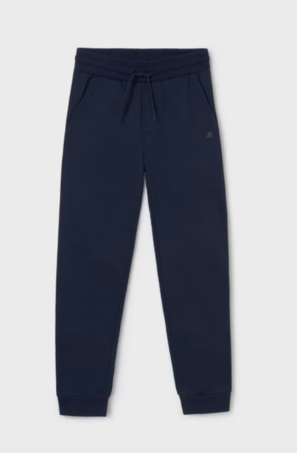 MAYORAL : BASIC CUFFED FLEECE TROUSERS