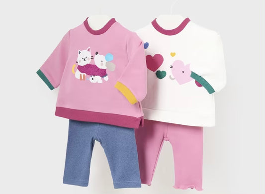 MAYORAL: 4Pcs Leggings Set