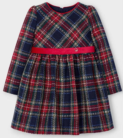 MAYORAL: PLAID DRESS