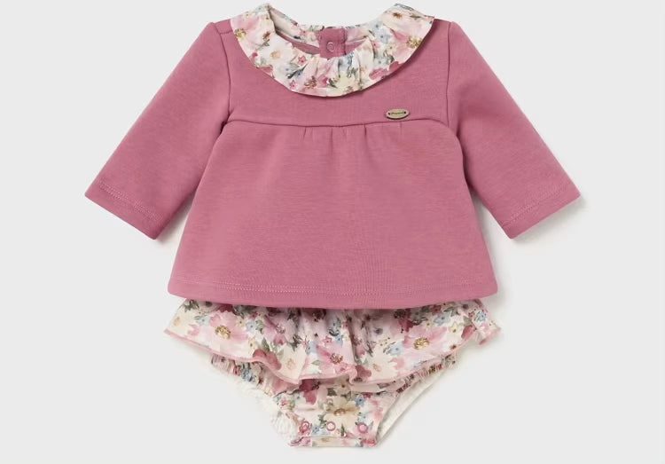 MAYORAL: PLUSH SHORT SET