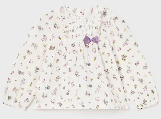 MAYORAL: PRINTED BLOUSE