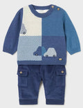 MAYORAL: JERSEY AND LONG TROUSERS SET