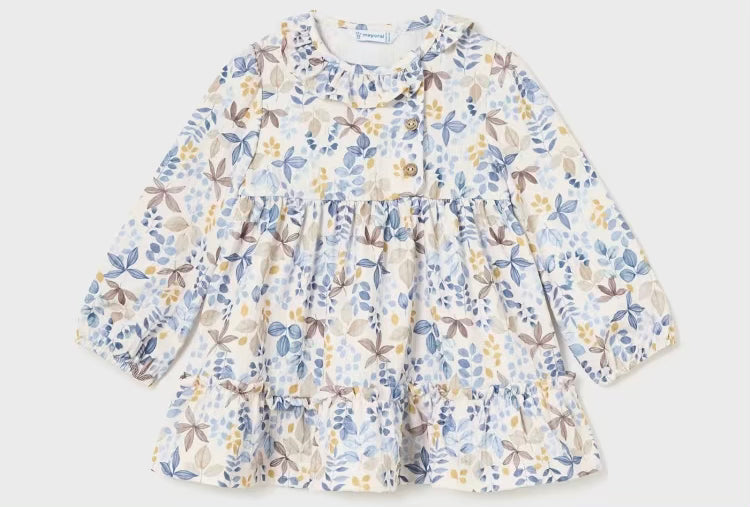 MAYORAL: 2914 PRINTED LEAF DRESS