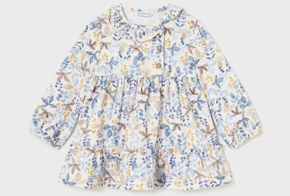 MAYORAL: 2914 PRINTED LEAF DRESS