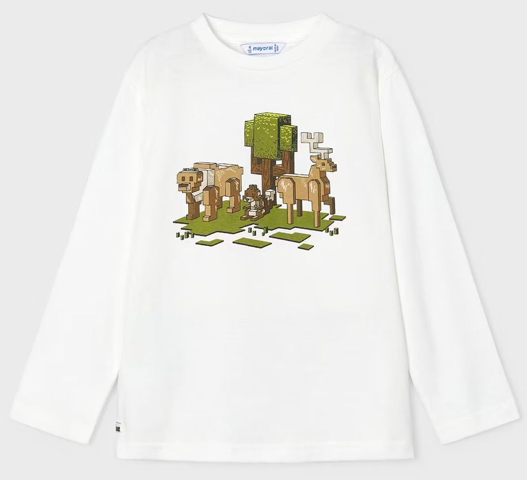 MAYORAL: l/s t-shirt "nature