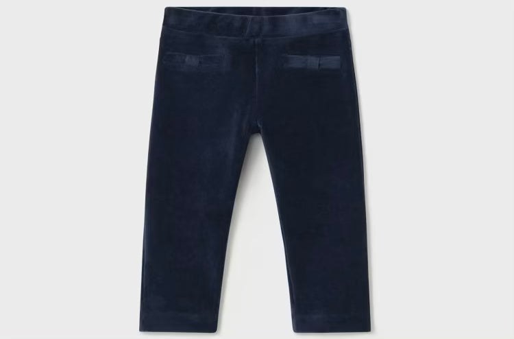 MAYORAL: Basic cord knit trousers