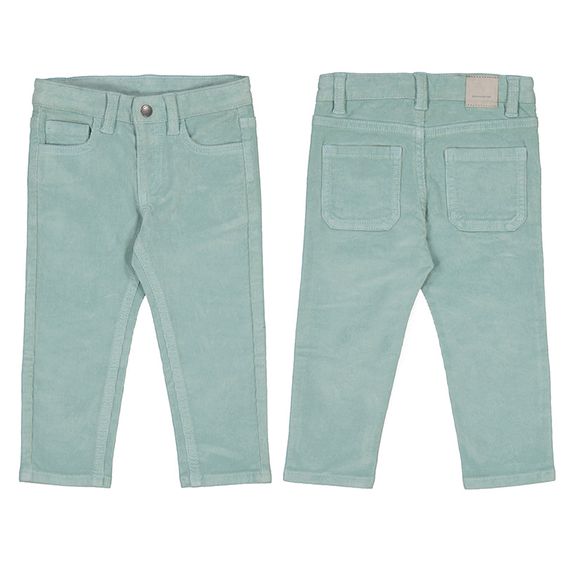 MAYORAL: Basic slim fit cord trosers