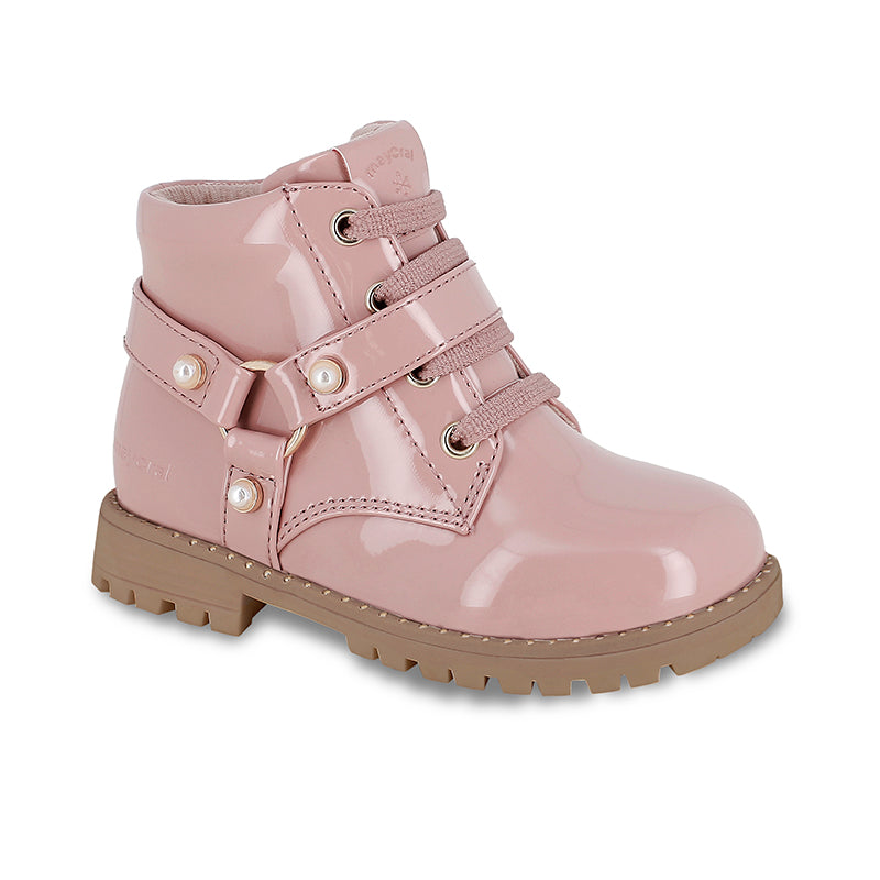 Mayoral pink toddler bootie