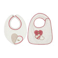 Mayoral girl baby bib