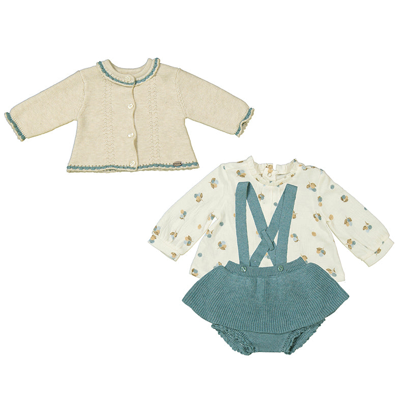 Mayoral : blue baby 3 piece