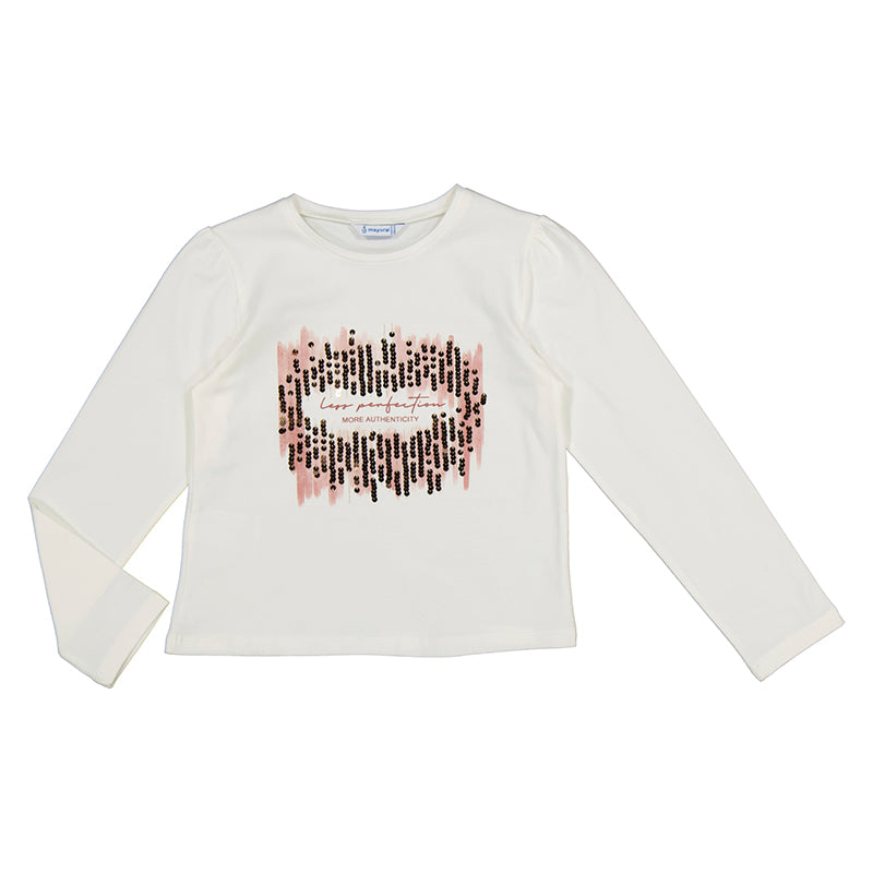 MAYORAL: SEQUIN T SHIRT