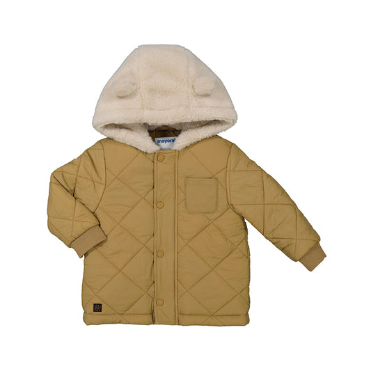 MAYORAL: Infant Boys Padded Jacket with ears on  hood
