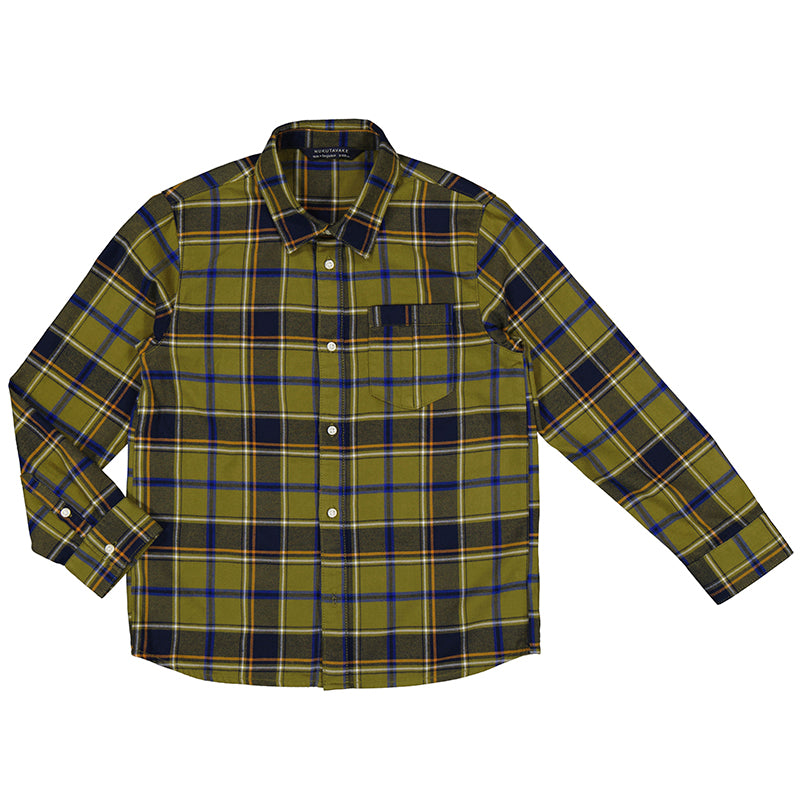 Mayoral boys button up long sleeve