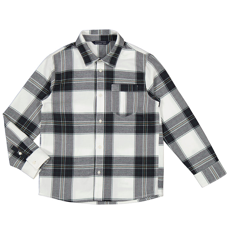 Mayoral boys button up long sleeve