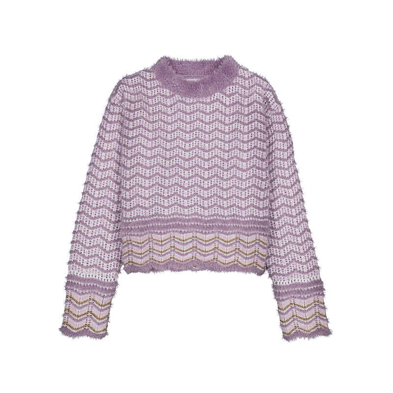 Mayoral : Geometric jacquard jersey